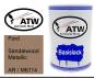 Preview: Ford, Sandalwood Metallic, AR / M6114: 500ml Lackdose, von ATW Autoteile West.